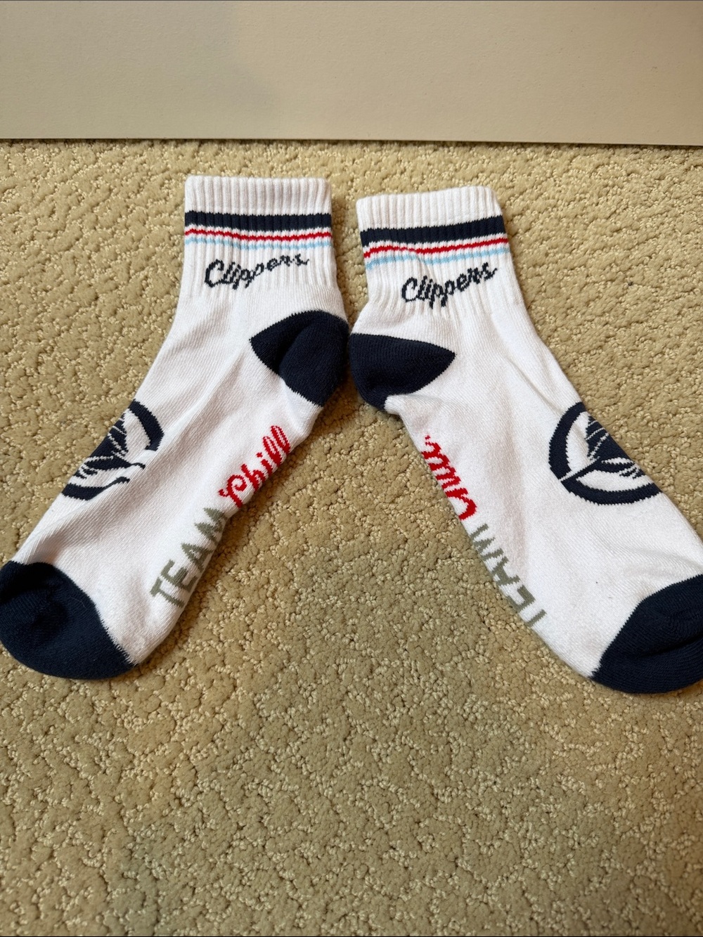 Los Angeles Clippers Athletic Crew Socks - Coors Light